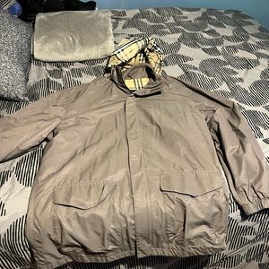 Burberry rain jacket